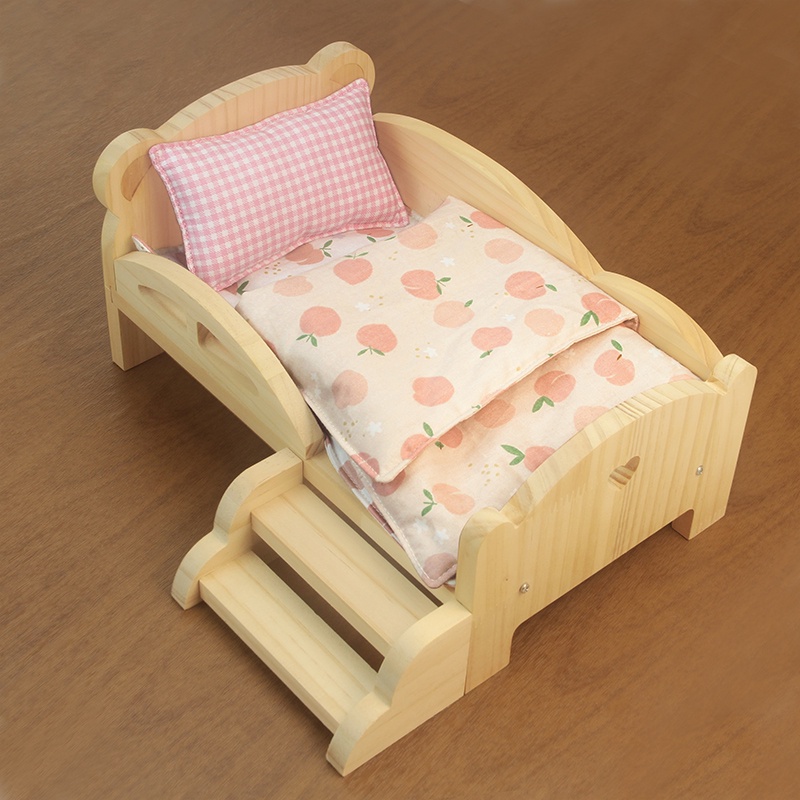 Giường Ngủ Ba Mảnh Bằng Cotton 20cm Dành Cho Búp Bê bjd