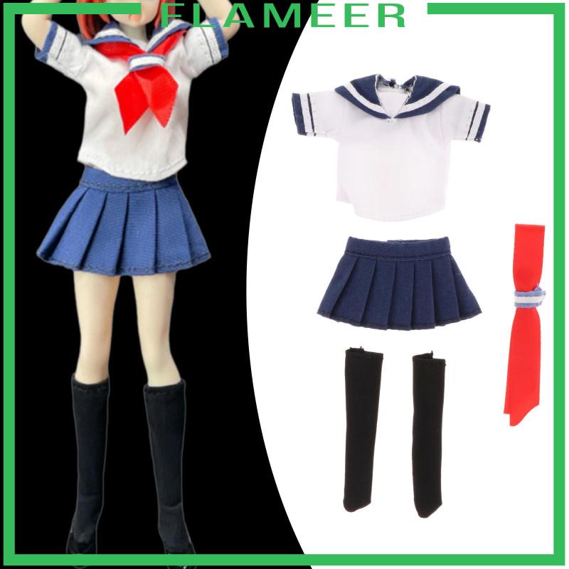 Trang Phục Thời Trang Cho Búp Bê Nữ 6 "Tỷ Lệ 1 / 12