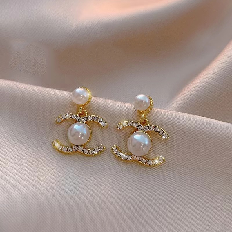 Bông Tai Ngọc Trai Đôi Phong Cách Hàn Quốc Sang Trọng Thời Trang 2023