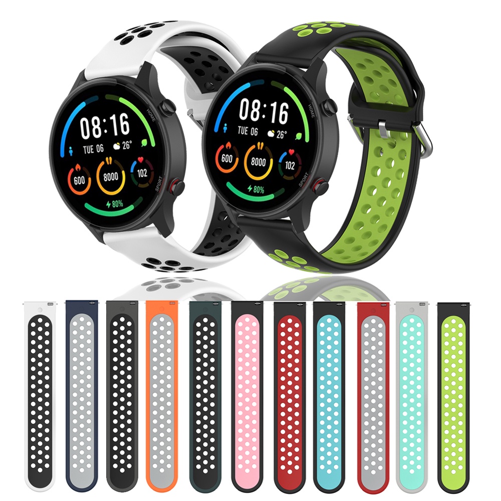 Dây Đeo Silicone 22mm Cho Xiaomi Mi Watch Color 2 / Mi Watch / S1 Pro