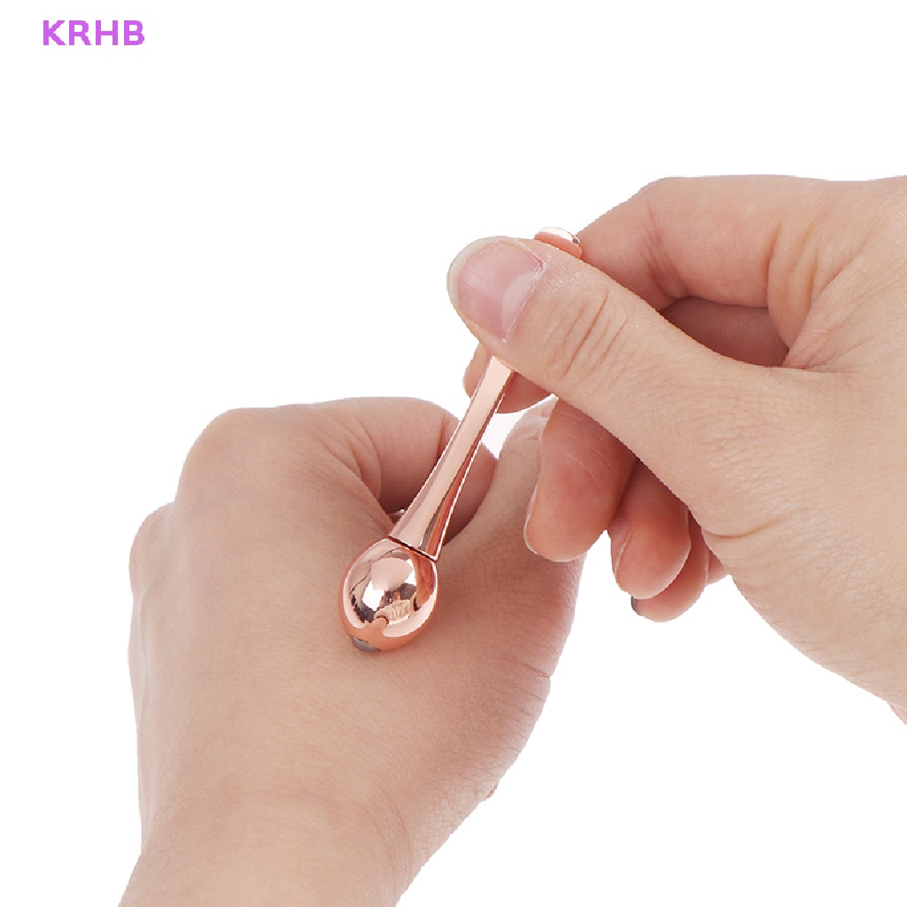 Muỗng Lăn Mát Xa Mắt Bằng Hợp Kim Nhôm KRHB Mới