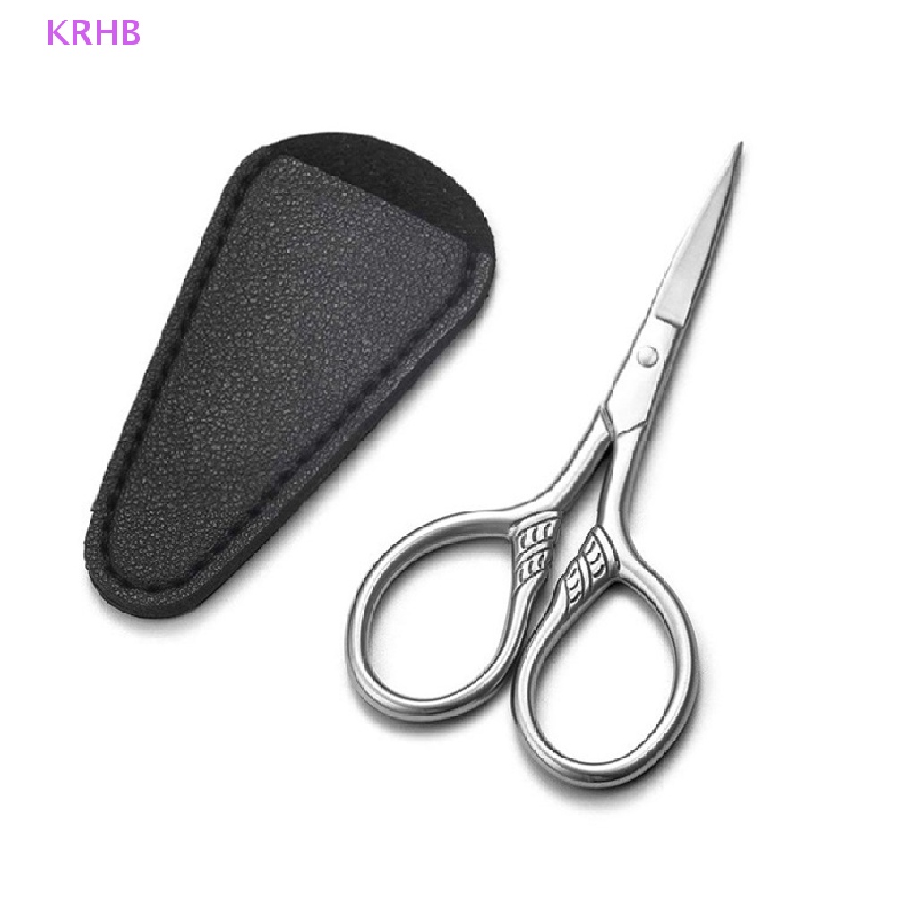 1 Kéo Cắt Tỉa Lông Mày / Lông Mi Bằng Thép Không Gỉ Tiện Dụng