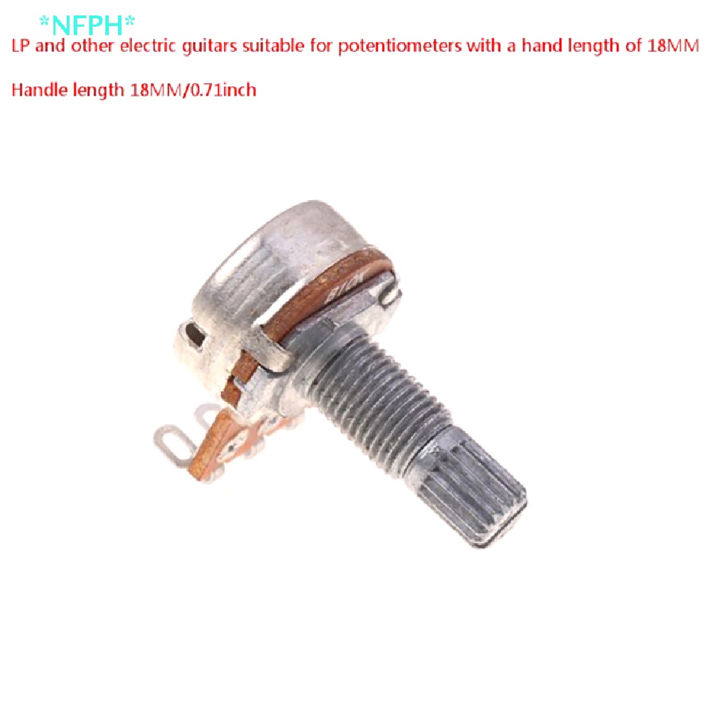 Chiết Áp Trục Đồng A250K / B250K / A500K / B500K Cho Đàn Guitar Điện Mới