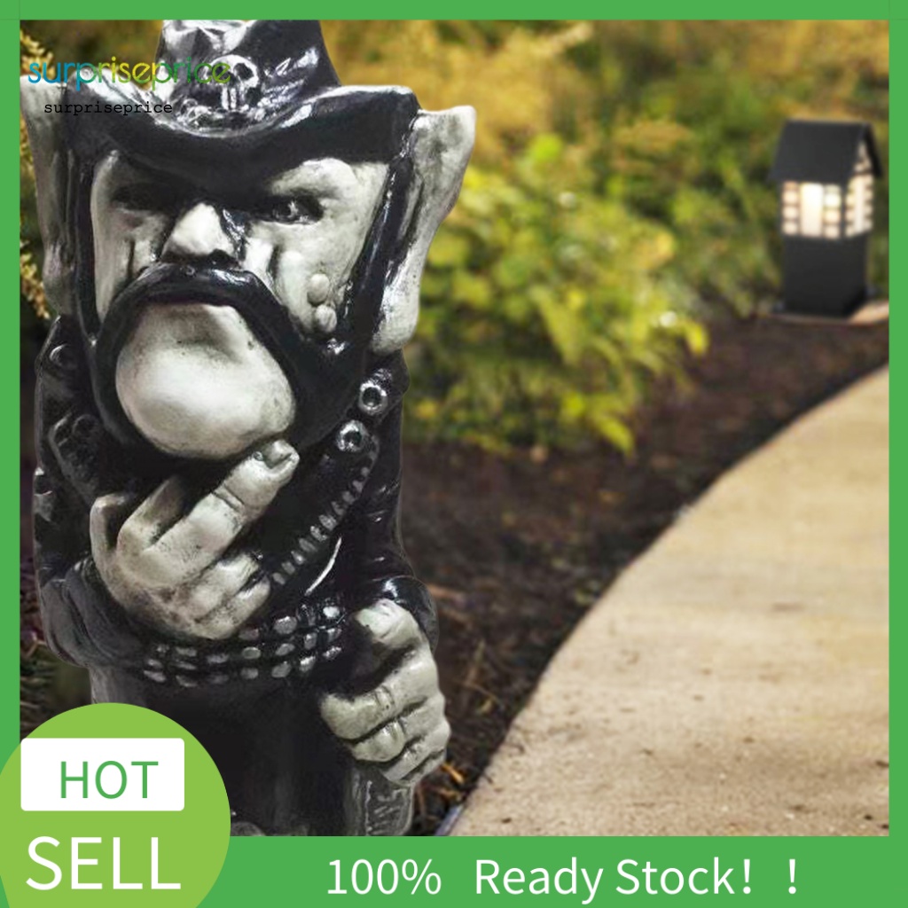 Mô Hình Đầu Lâu Cao Bồi Di Động Trang Trí Sân Vườn