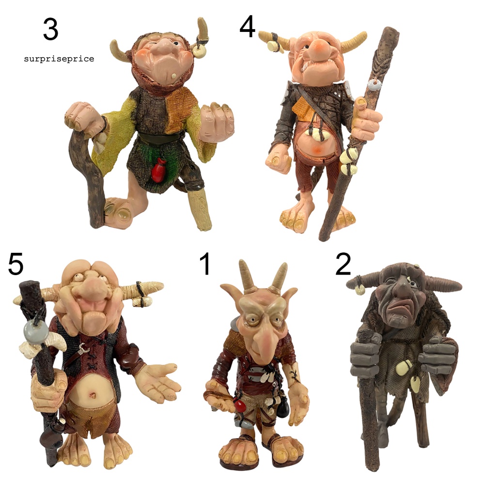 Spa Tượng Goblin Trang Trí Sân Vườn Ngoài Trời Phong Cách Cướp Biển Cho Dịp Halloween