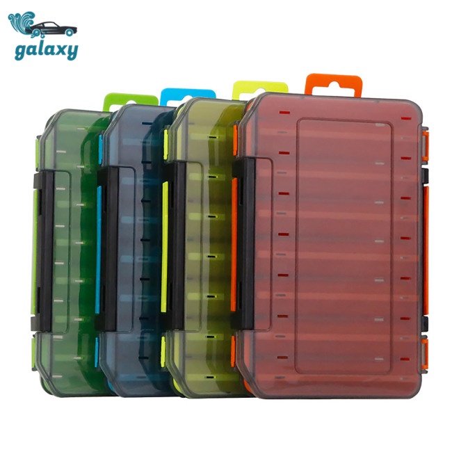 Galaxy Hộp Đựng Mồi Câu Cá 14 Ngăn Tiện Lợi