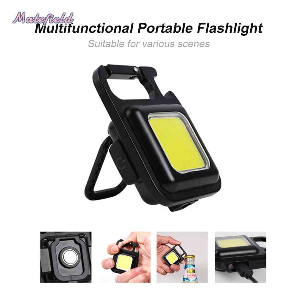 Móc Khóa Đèn Pin Mini 500 Lumens Tiện Lợi