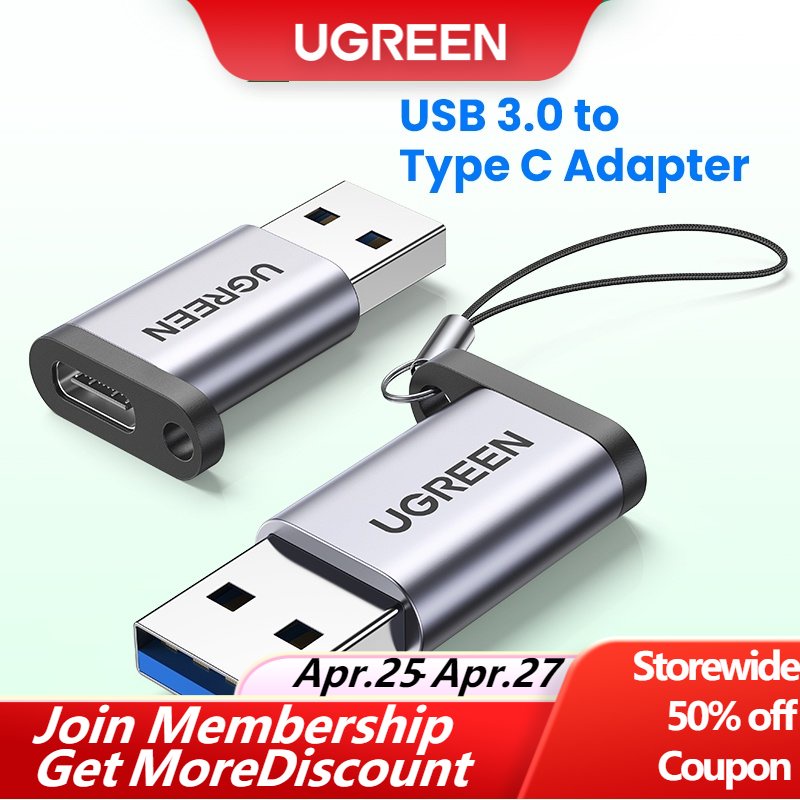 Đầu chuyển đổi UGREEN USB sang USB 3.0 Type C 3.1 cao cấp