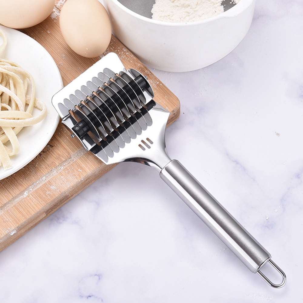 1 Dụng Cụ Cắt Bột Làm Mì Pasta Được Làm Từ Thép Không Gỉ