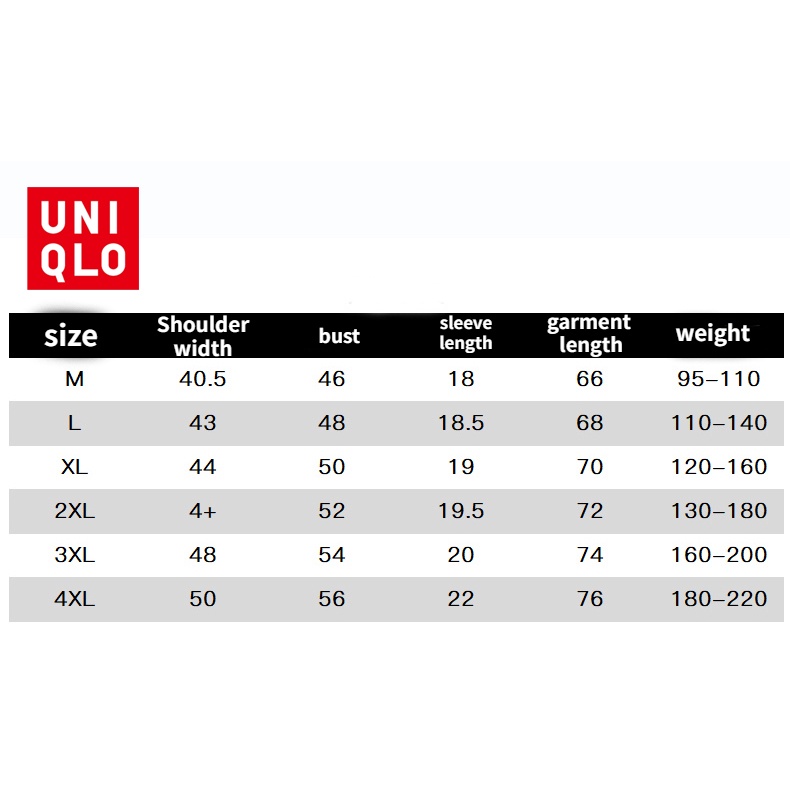 Áo Thun unisex uniqlo Tay Ngắn Cổ Tròn Bằng Sợi cotton Trơn Chất Lượng Cao Size m-5xl