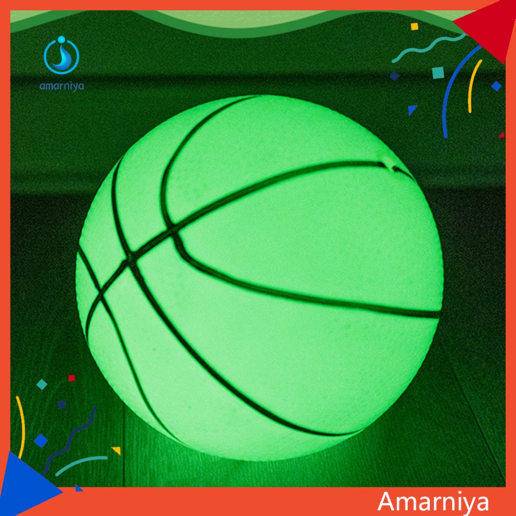 Quả Bóng Rổ Màu Sắc Huỳnh Quang Độ Đàn Hồi Cao Cho Gia Đình