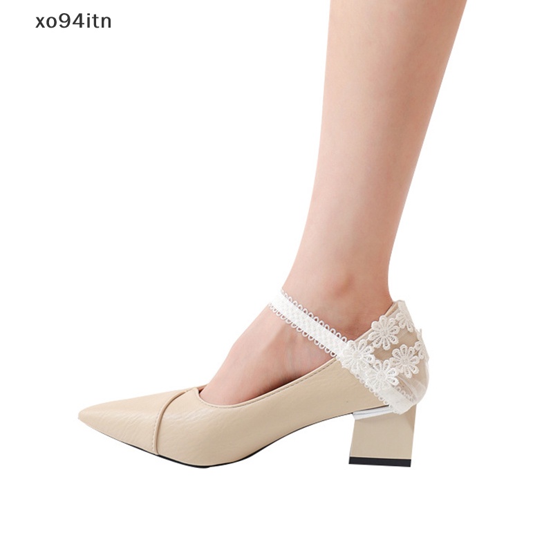 1 Cặp Dây Buộc Giày Cao Gót Co Giãn Chống Rơi Thời Trang Dành Cho Nữ