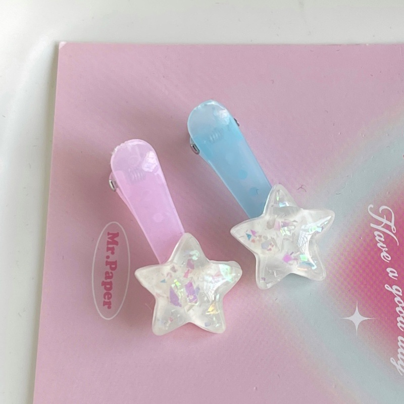Kẹp Tóc Ngôi Sao Lấp Lánh Dễ Thương Cho Bé Gái