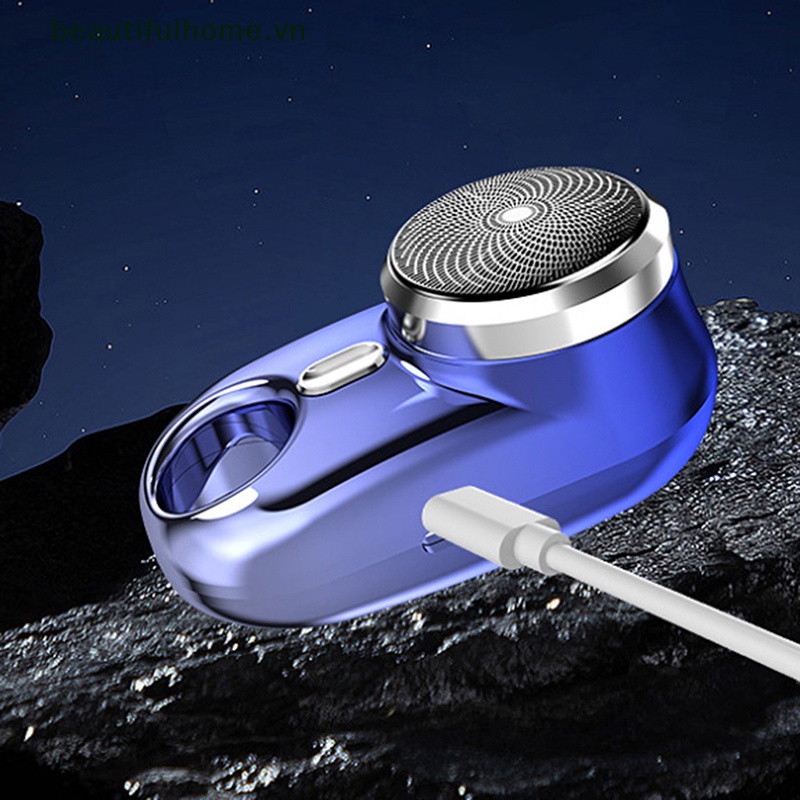 Máy Cạo Râu Chống Thấm Nước Sạc USB Có Đèn LED Hiển Thị Tiện Lợi Dành Cho Nam