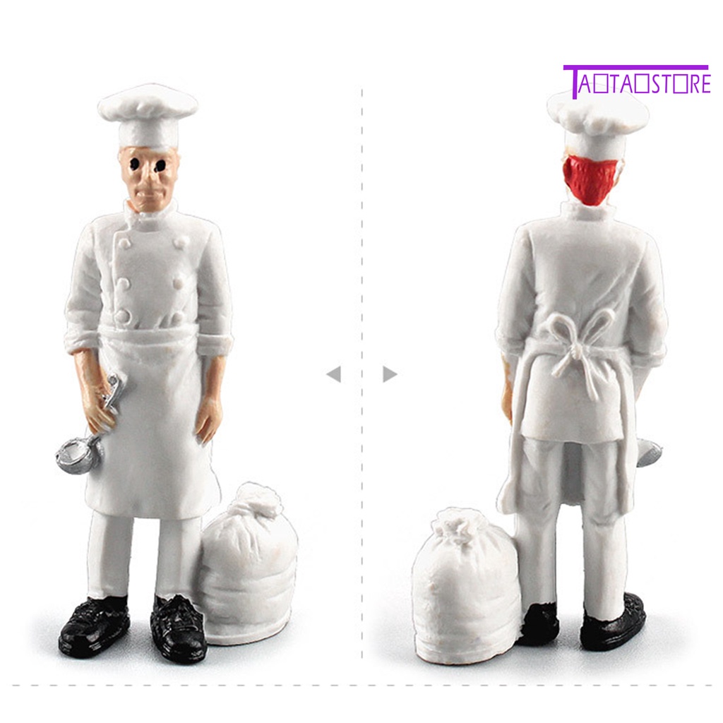 Set 7 Mô Hình Mô Phỏng Người Cảnh Sát / Người Cảnh Sát Trang Trí Tiểu Cảnh