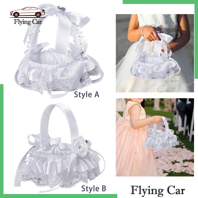 Giỏ Đựng Đồ Cưới Có Tay Cầm Tiện Dụng Cho Nhà Thờ / Tiệc Tùng / Nhà Thờ Lzdjfmy2