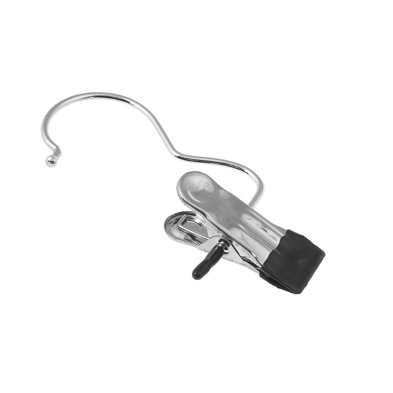 Bộ 10 / 20 Kẹp Quần Áo Bằng Kim Loại Chống Trượt Tiện Dụng