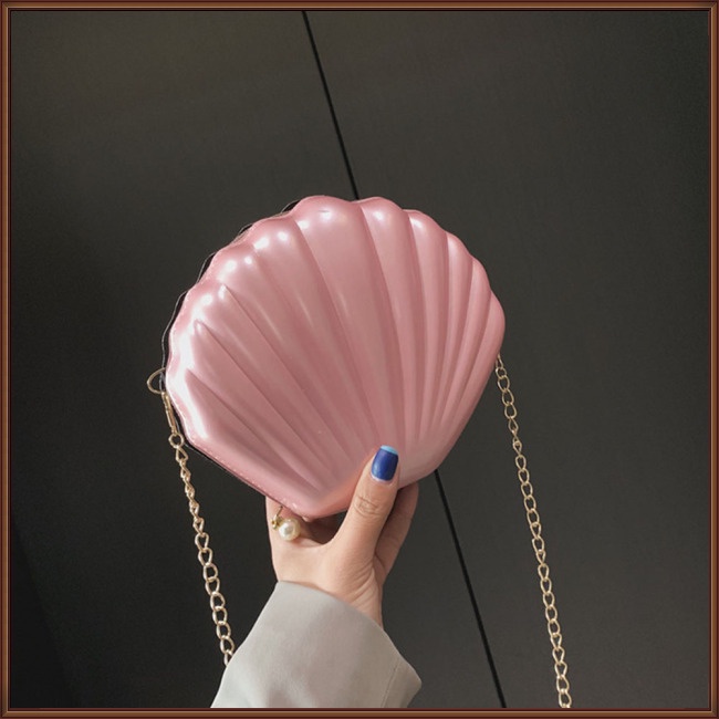 Túi Đeo Vai Hình Vỏ Sò Độc Đáo Thời Trang Cho Nữ