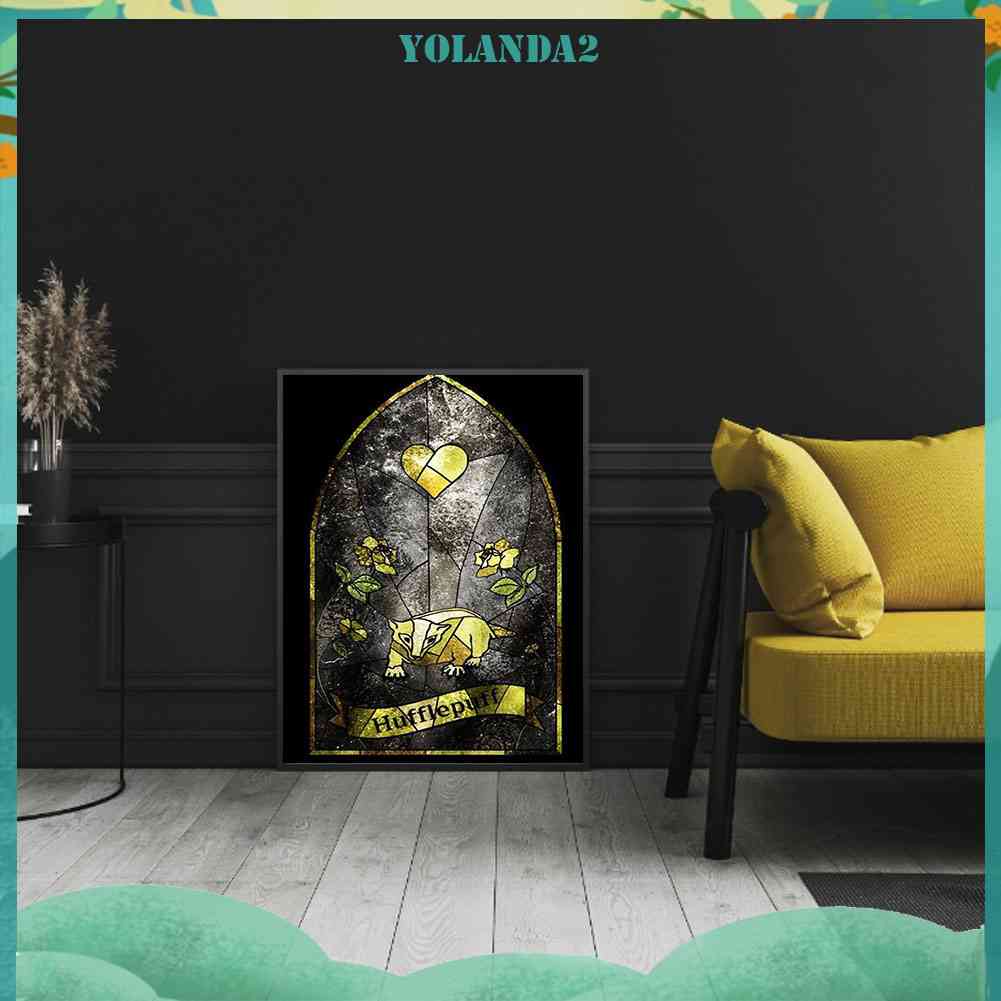 Bộ Tranh Đính Đá Họa Tiết Hoạt Hình Độc Đáo Diy Dùng Trang Trí Nhà Cửa