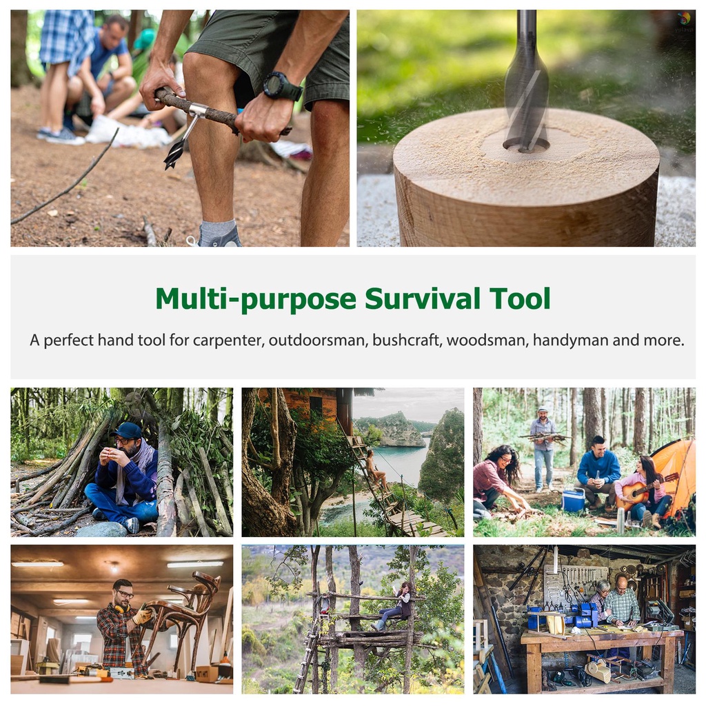 Mũi Khoan Gỗ 4-Edge Bằng Tay Chuyên Dụng