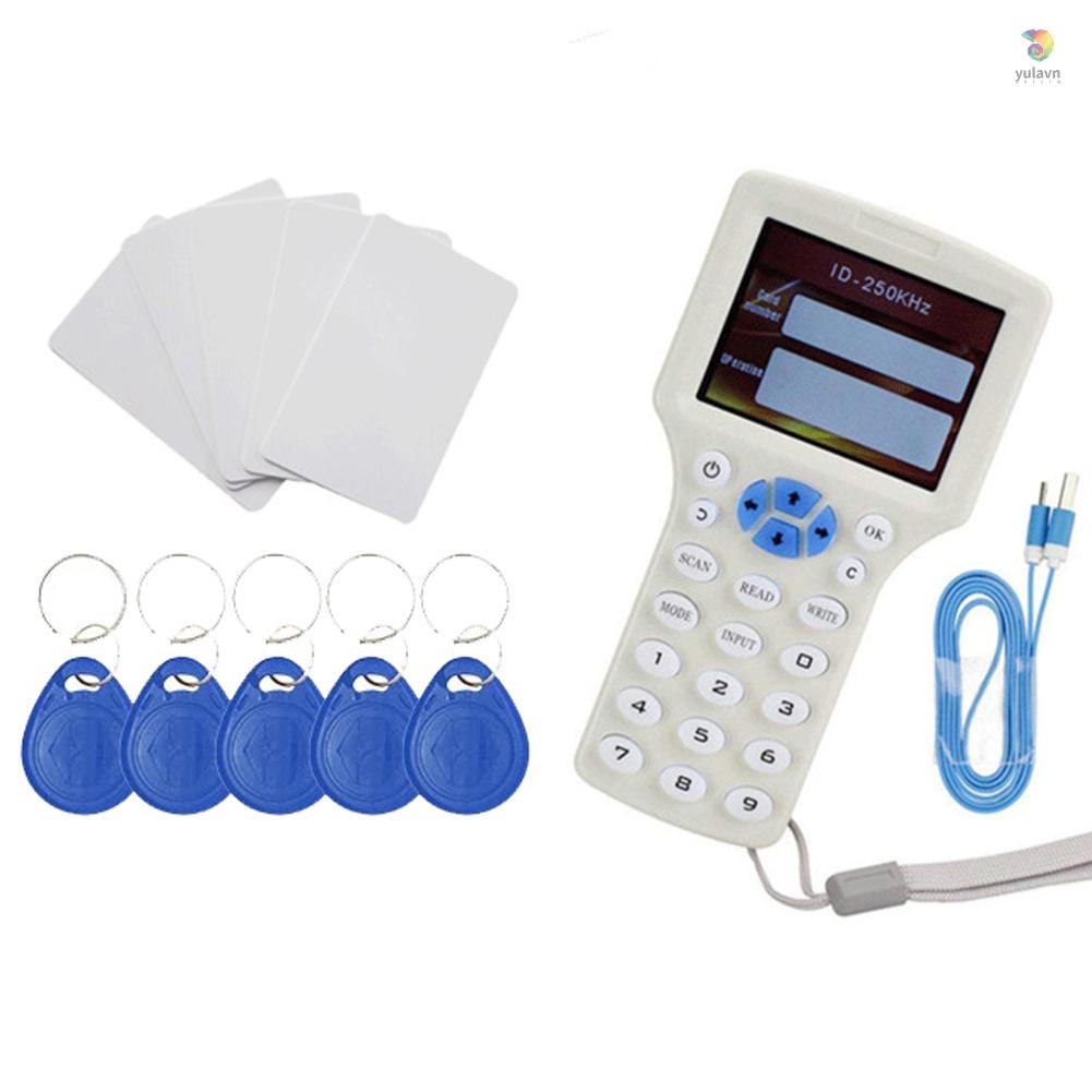 Thiết Bị Nhận Dạng Giọng Nói Tiếng Anh Màn Hình LCD 3.2 Inch Cho Thẻ 125Khz 13.56MHz