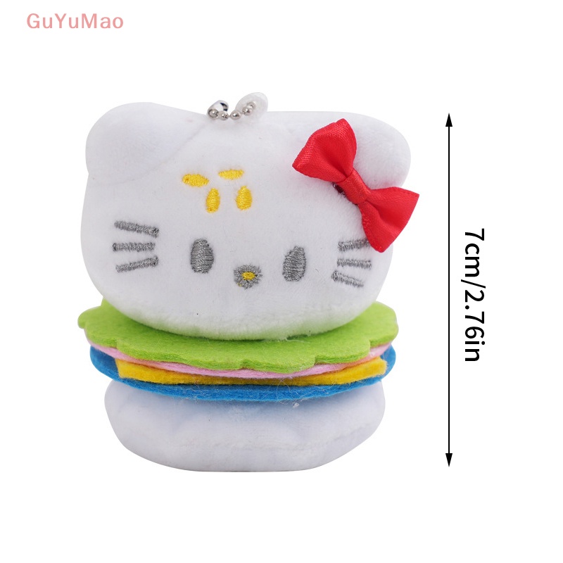 [cxGUYU] Móc Khóa Búp Bê Nhồi Bông Hoạt Hình Kawaii Mềm Mại Thoải Mái