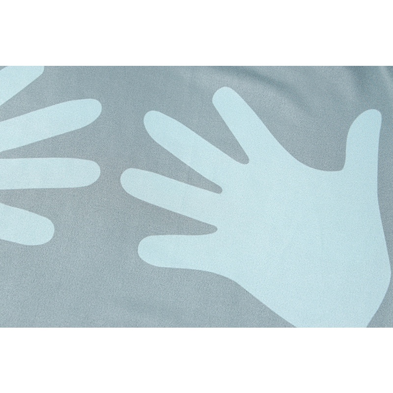 Đầm Body Tay Dài Hoạ Tiết Bàn Tay Thiết Kế Hợp Thời Trang