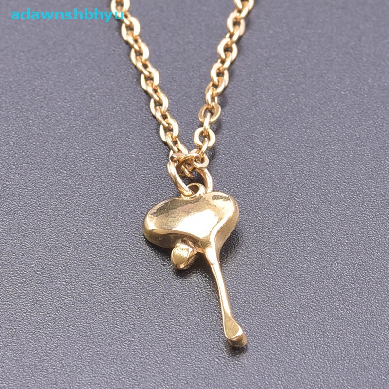 Set 2 Mặt Dây Chuyền Hình Trái Tim Bằng Thép Không Gỉ Cho Nam Nữ