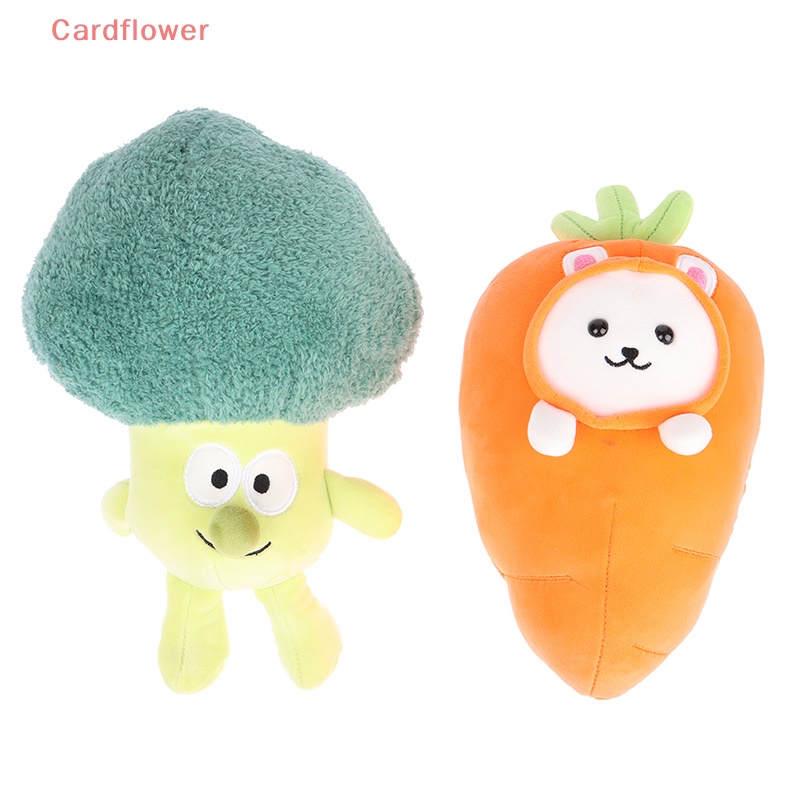 Búp Bê Nhồi Bông Hình Rau Củ Dễ Thương Mới