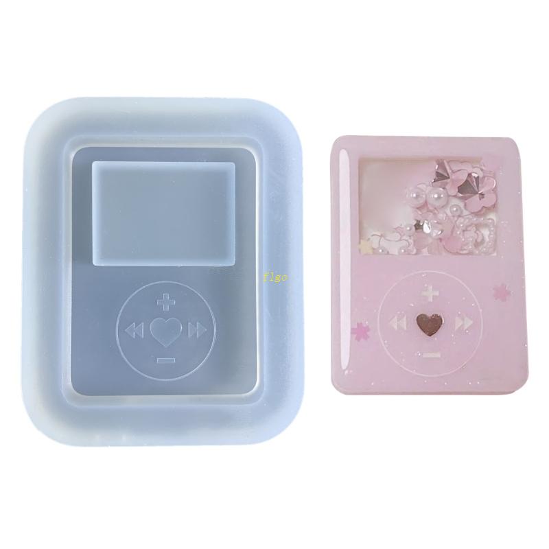 Khuôn Silicone Làm Móc Khóa Bằng Resin Epoxy Đúc Dạng Cát Chảy Nghệ Thuật M