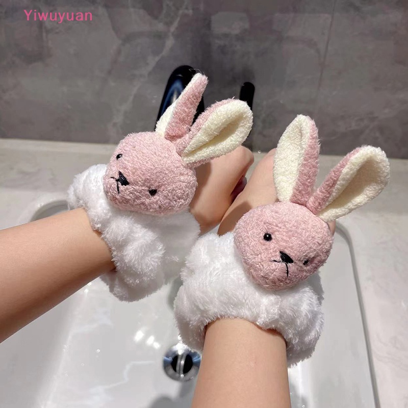 1 Cặp Khăn Lau Mặt Thấm Hút Mồ Hôi Có Thể Tái Sử Dụng Họa Tiết Hoạt Hình