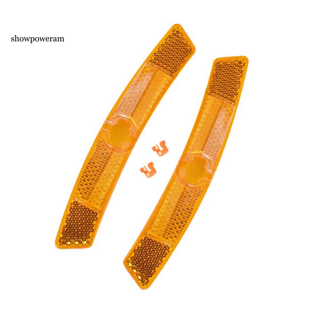 1 Bộ Đèn Phản Quang Chống Rơi Xoay 170 Độ Gắn Xe Đạp