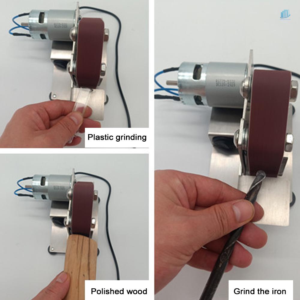 Dây Đai Mini 15mm / 25mm Tự Làm Máy Mài Đánh Bóng Đa Năng