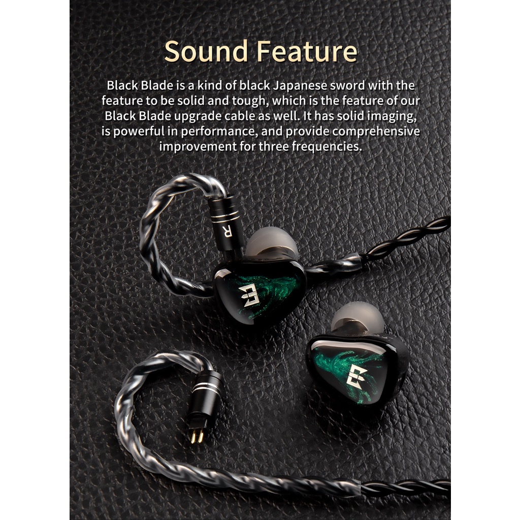 Dây Cáp Nối Tai Nghe 4 Lõi Furukawa C2200 2.5 / 3.5 / 4.4mm Bằng Hợp Kim Đồng Thau 0.78mm / MMCX