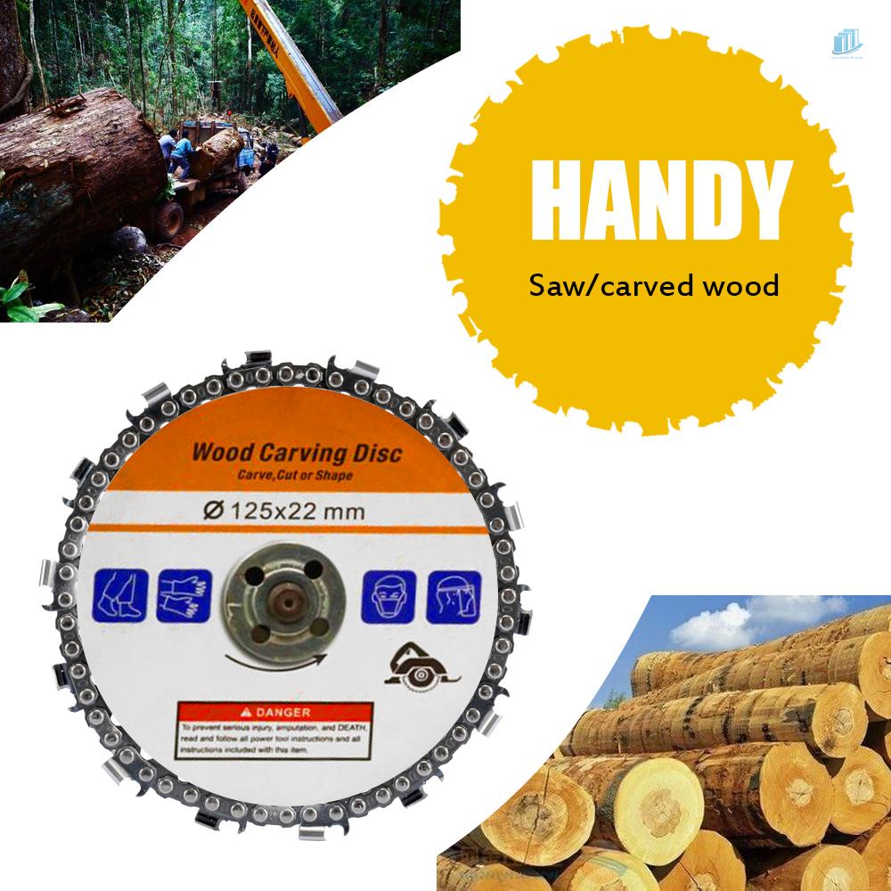 Đĩa Mài Gỗ 5 Inch 14 Răng 22mm 125mm Chuyên Dụng Cho Máy Mài Góc 125mm