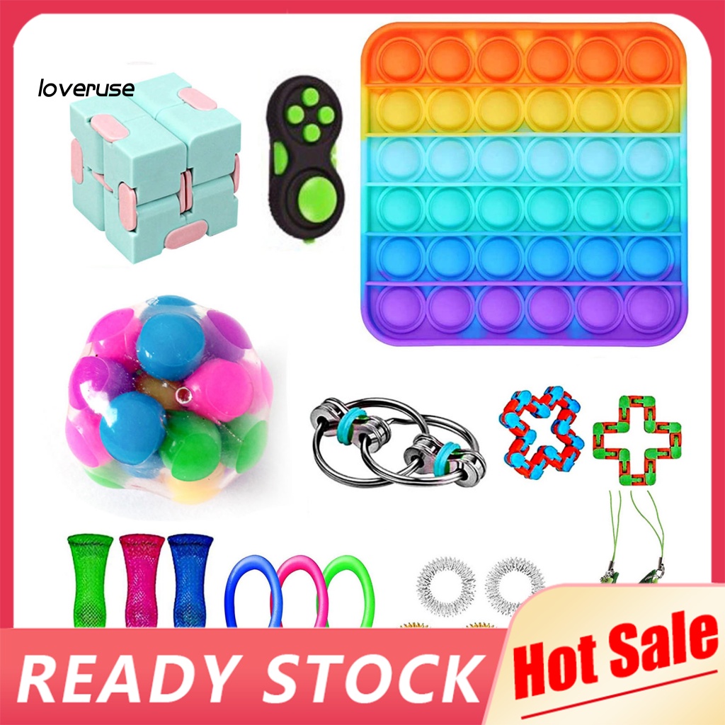 Set 5 / 20 / 21 / 22 Đồ Chơi Bóp Tay Hình Khối Lập Phương Cho Bé