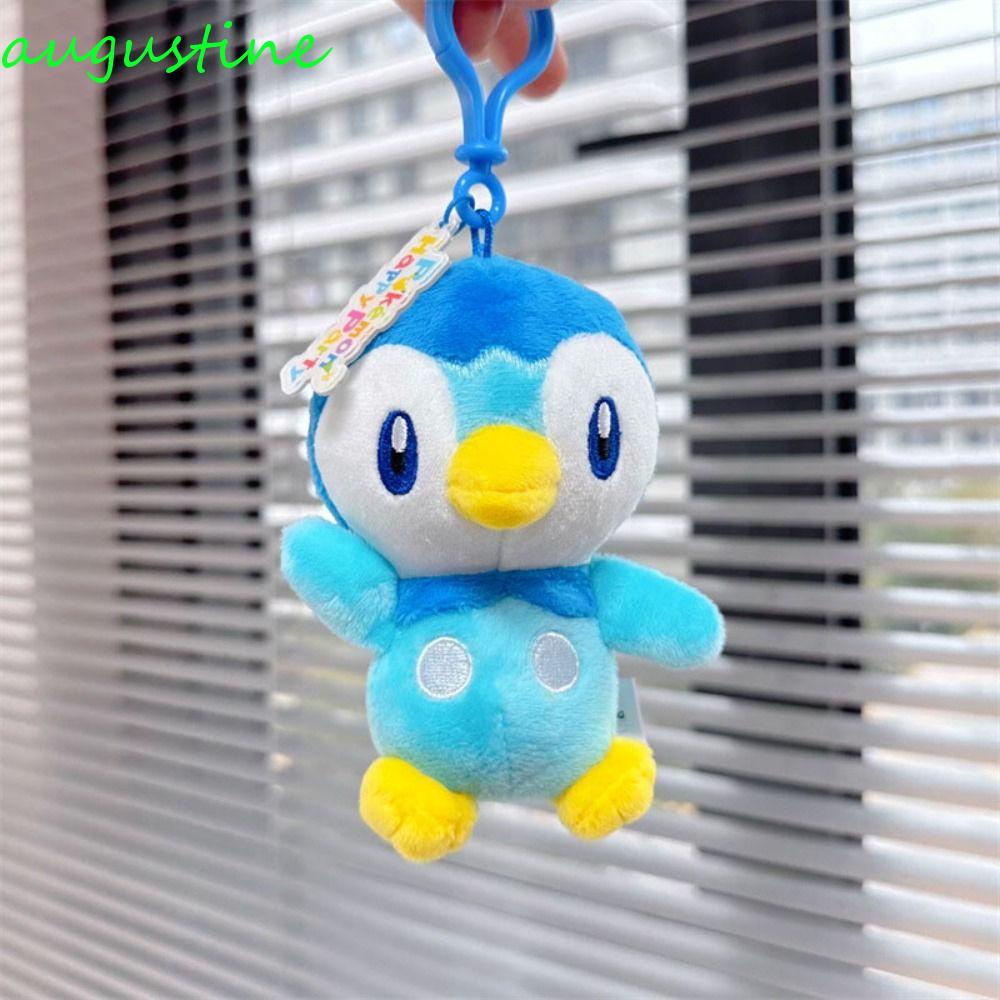 Móc Khóa Hình AUGUSTINE Piplup Nhồi Bông Đáng Yêu