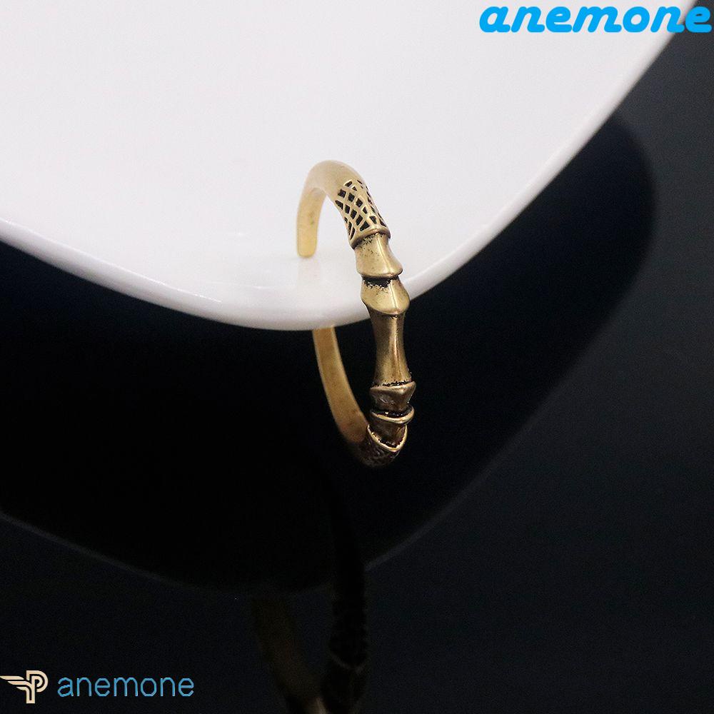 Nhẫn Thời Trang Hình Mặt Trăng Khuyết Phong Cách Vintage