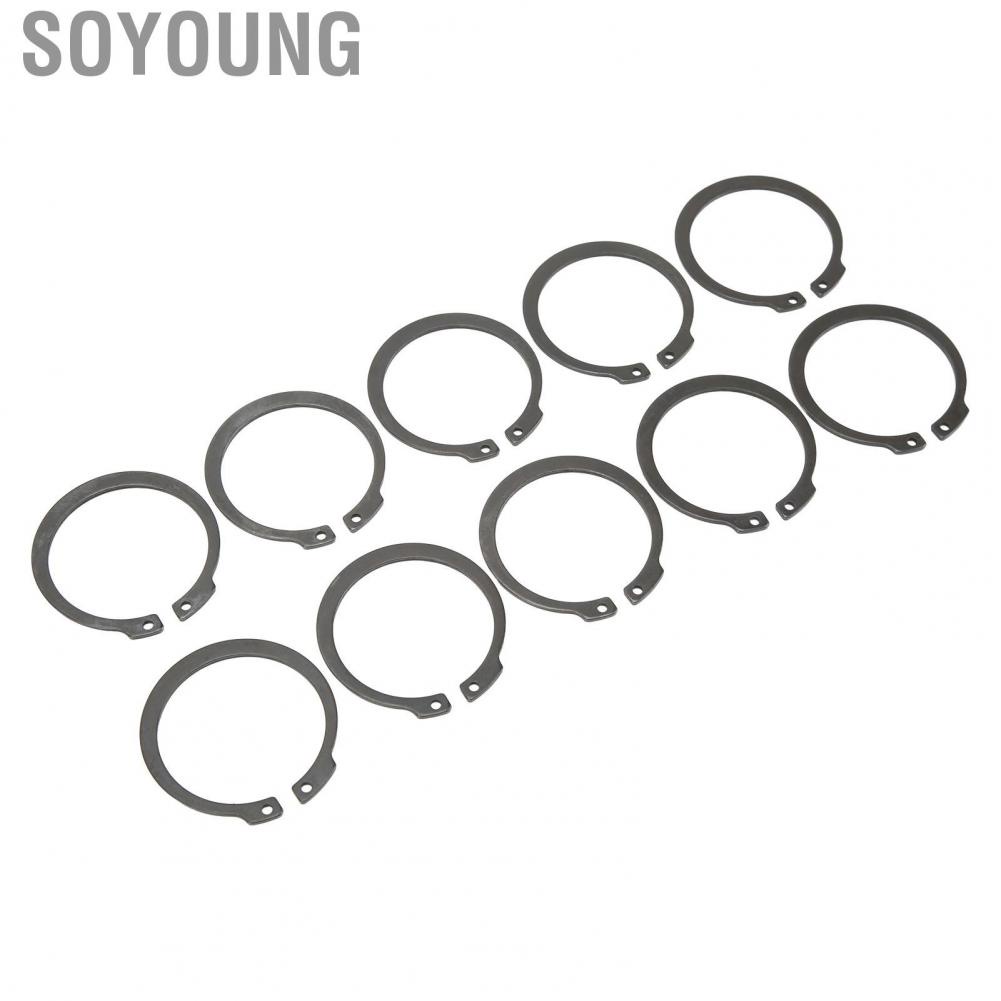 Soyoung AC Compressor Coil Snap Ring  AC Compressor Retaining Ring 50pcs Sturdy  for 508 AC Compressor