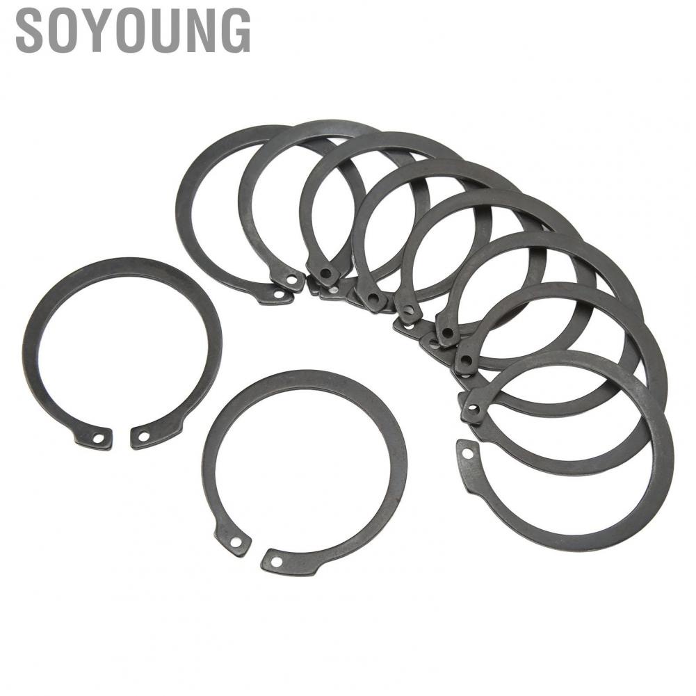 Soyoung AC Compressor Coil Snap Ring  AC Compressor Retaining Ring 50pcs Sturdy  for 508 AC Compressor