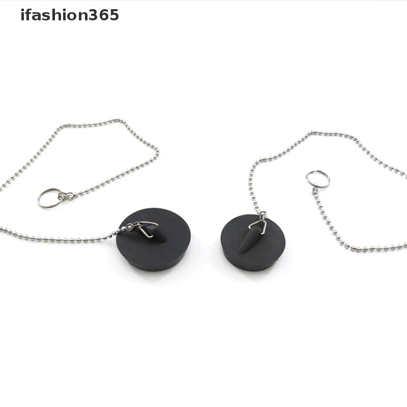Nút Cao Su Bịt Cống Thoát Nước Bồn Rửa Chén Có Dây Xích Dành Cho Gia Đình / Khách Sạn ifashion365