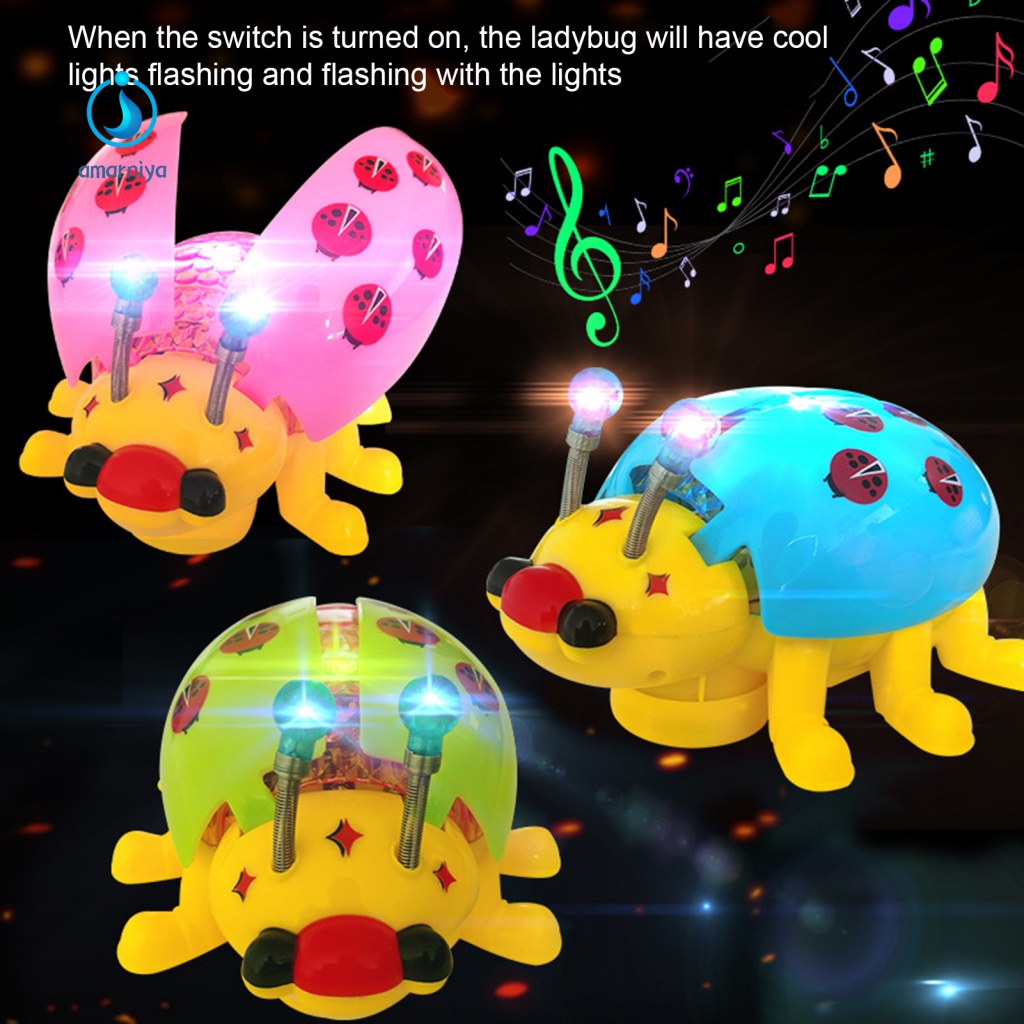 Mô Hình Bọ Rùa Điện Tử Có Nhạc Cho Bé