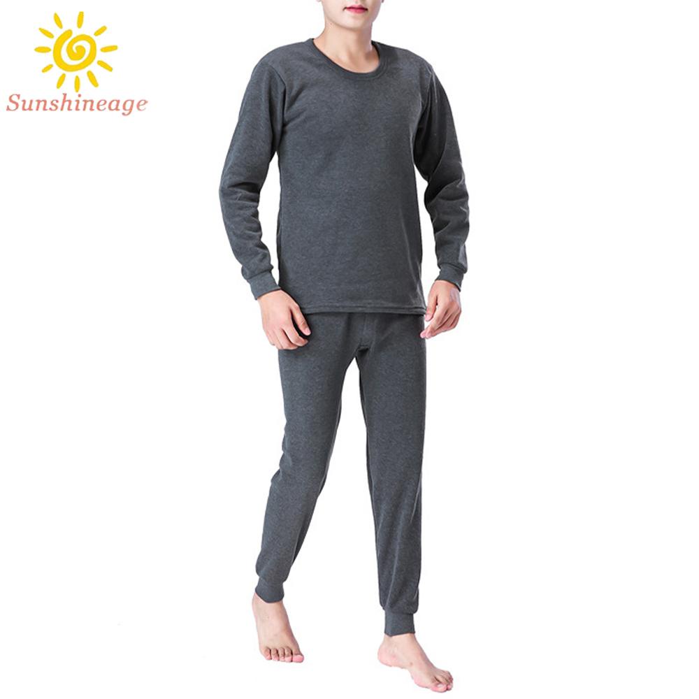 Bộ Áo Thun Cổ Tròn Ôm Dáng + Quần Dài Siêu Mềm Thời Trang Cho Nam