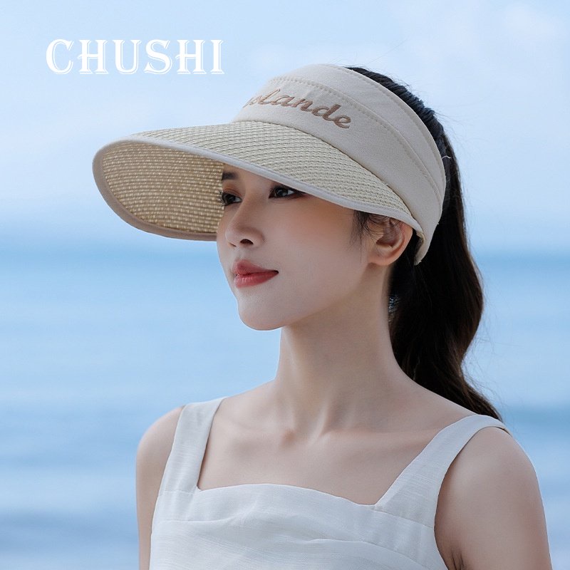 Mũ Lưỡi Trai Chống Nắng Vành Rộng Chống Tia Cực Tím Thời Trang Đi Biển Mùa Hè Mới Cho Nữ