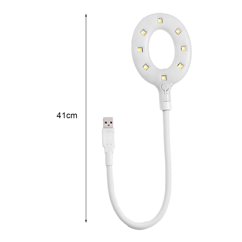 Đèn LED Sấy Khô Móng Tay Bằng ABS Hai Góc Có Thể Điều Chỉnh Tiện Dụng