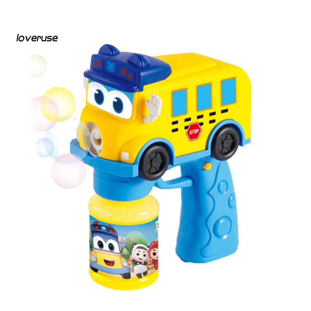 / Lo / Easy Đồ Chơi Máy Thổi Bong Bóng Xà Phòng Điện Tử Hình Máy Ảnh Hoạt Hình Dễ Thương