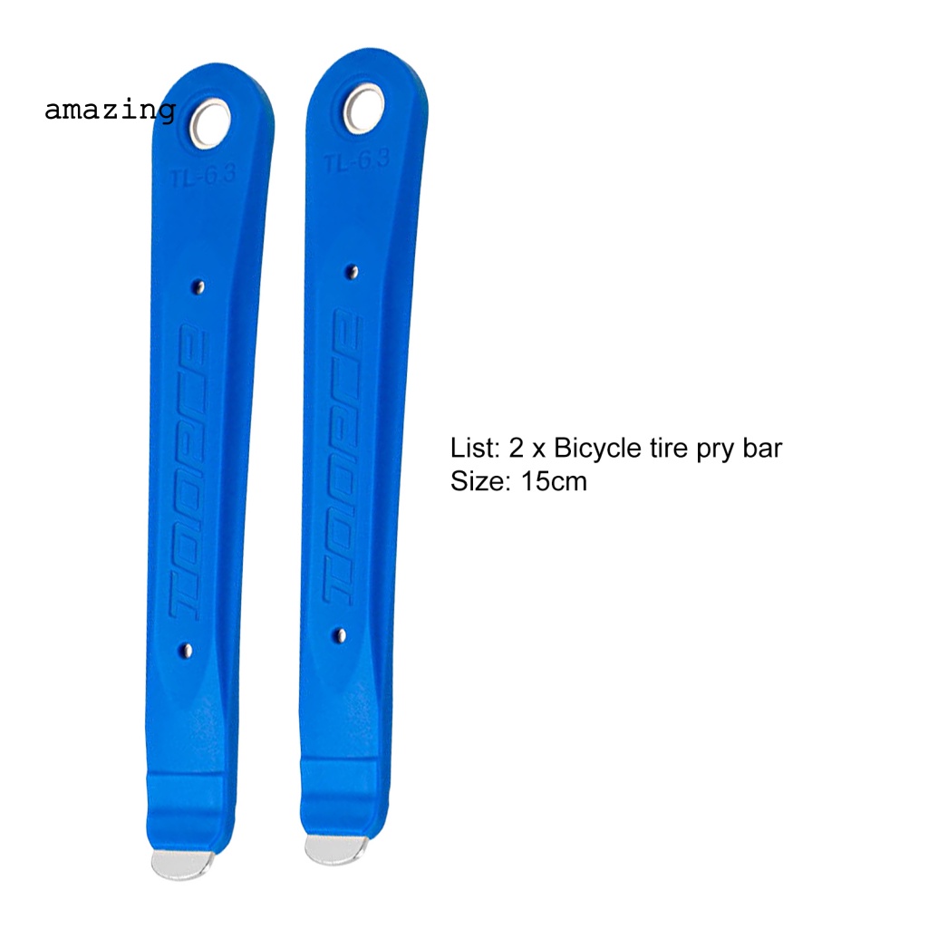 Bộ 2 Cần Gạt Lốp Xe Đạp Gọn Nhẹ Chống Gỉ Thay Đổi Màu Sắc