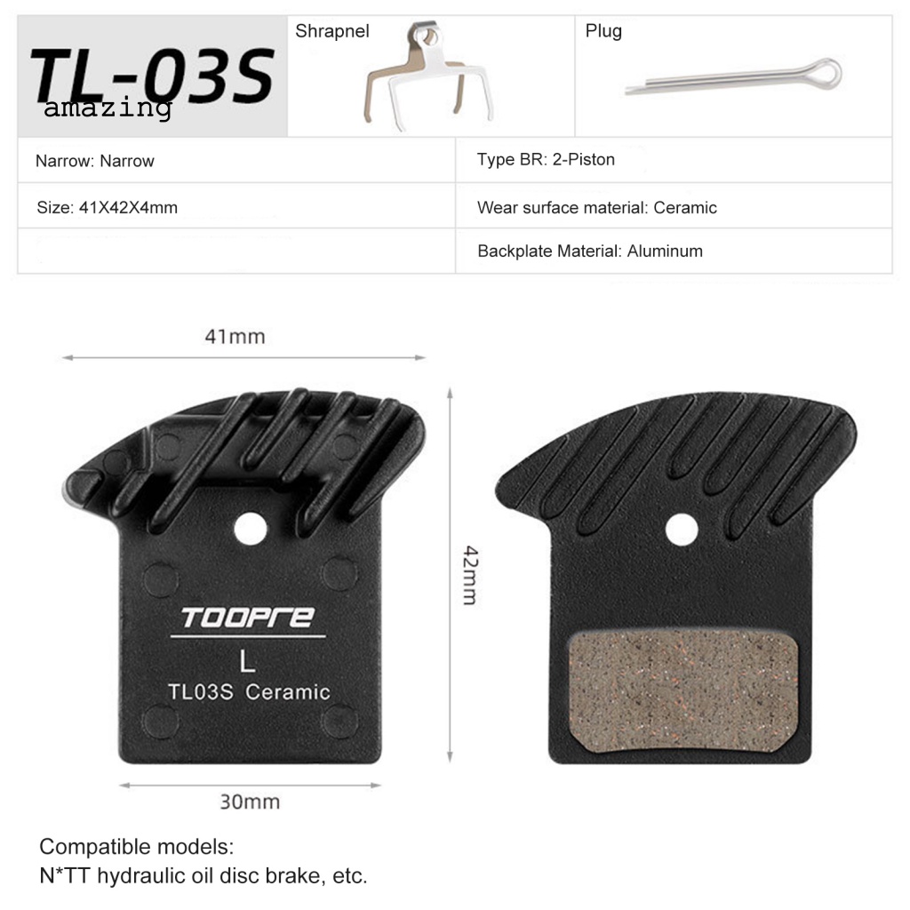 1 Bộ Kẹp Phanh Đĩa Xe Đạp Prolong Serve Life Chất Lượng Cao