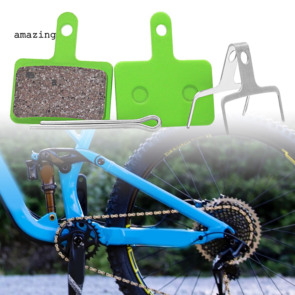 Set 2 Đệm Phanh Xe Đạp Bằng Gốm Chống Rách Không Gây Tiếng Ồn