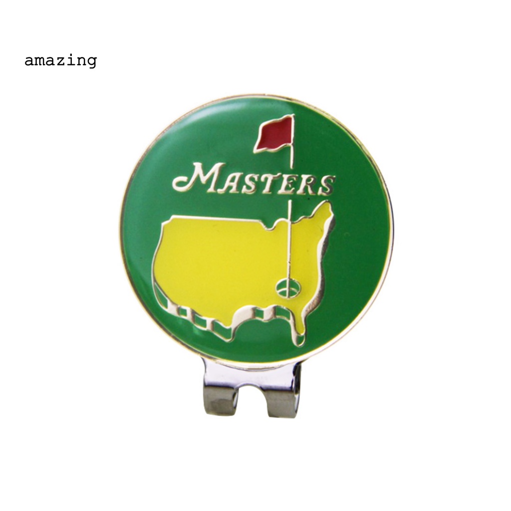 1 Bộ Kẹp Gắn Nón Đánh Golf Mini Bằng Hợp Kim Kẽm Từ Tính Bền Bỉ